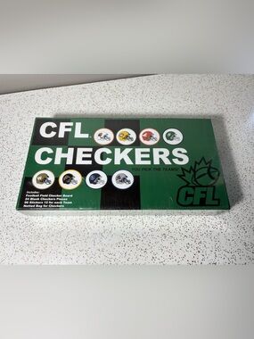 Brand new sealed box CFL checkers game